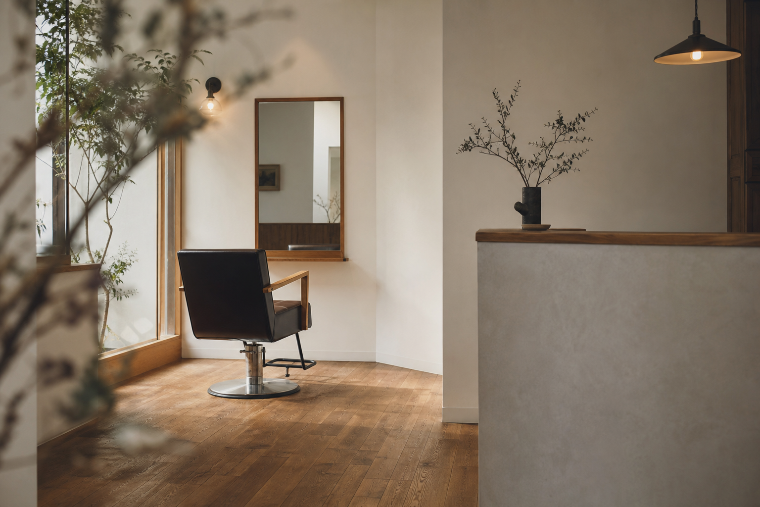 Calm Lumiere salon interior